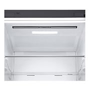 LG Kühl-Gefrierkombination | 341 Liter Nutzinhalt | Energieeffizienzklasse D | Steel | 186 cm | Inverter-Linearkompressor | GBB72SWEFN, GBB71PZDFN