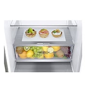 LG Kühl-Gefrierkombination | 384 Liter Nutzinhalt | LINEARCooling™ | Total No Frost | Energieeffizienzklasse* D, GBB72SAEXN