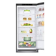 LG Kühl-Gefrierkombination | 384 Liter Nutzinhalt | Energieeffizienzklasse E | Dark Graphite | 203 cm | Smart Inverter Compressor® | GBP32DSLZN, GBP32DSLZN