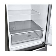 LG Kühl-Gefrierkombination | 384 Liter Nutzinhalt | Energieeffizienzklasse E | Dark Graphite | 203 cm | Smart Inverter Compressor® | GBP32DSLZN, GBP32DSLZN