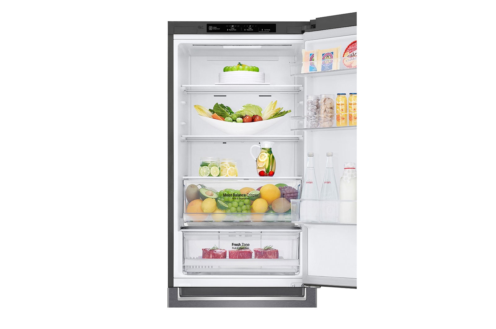 LG Kühl-Gefrierkombination | LINEAR Cooling™ | FRESH Balancer™ | SmartThinQ™, GBP61DSPFN