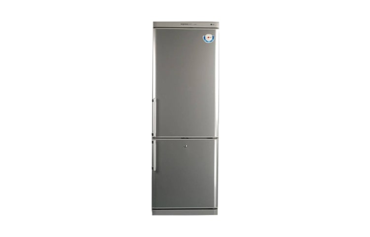 LG Kühl- Gefrierkombination mit Energieeffizienzklasse A+, Security-Glas-Abstellflächen und transparenten Gefrierschubladen, GC-379BLW