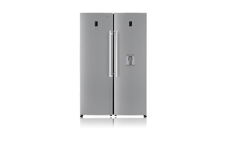 LG Großraum-Kühlschrank mit 377 l Nutzinhalt, Energieeffizienzklasse A++ und integriertem Wasserspender, GL5141AEAZ
