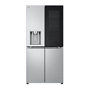 Vorderseite von SLIM Multi Door Kühlschrank mit InstaView® (E, 508L, 178,7 cm hoch) mit Eis-, Crushed Ice- und Wasserspender & internem Wassertank | GMG861MBAE
