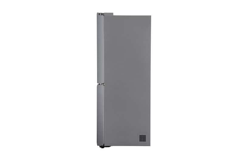 LG Multi-Door mit Eis-, Crushed Ice- und Wasserspender | 506 Liter Kapazität | Energieeffizienzklasse E | Festwasseranschluss | Steel | GML844PZKZ, GML844PZKZ