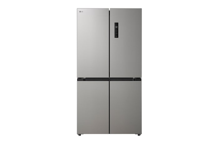 Vorderseite von Multi-Door Kühlschrank (E, 474L, 177,5 cm hoch) mit Multi-Airflow Umluftkühlung ǀ GMM41MSBEM