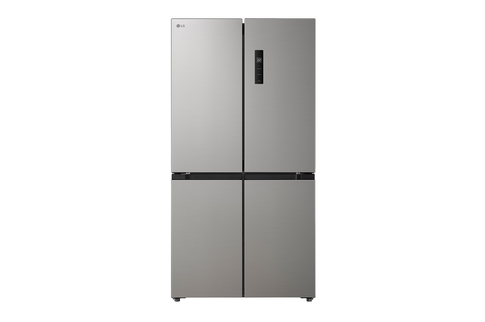 Vorderseite von Multi-Door Kühlschrank (EEK E, 474L, 177,5 cm hoch) mit Multi-Airflow Umluftkühlung ǀ GMM41MSBEM GMM41MSBEM