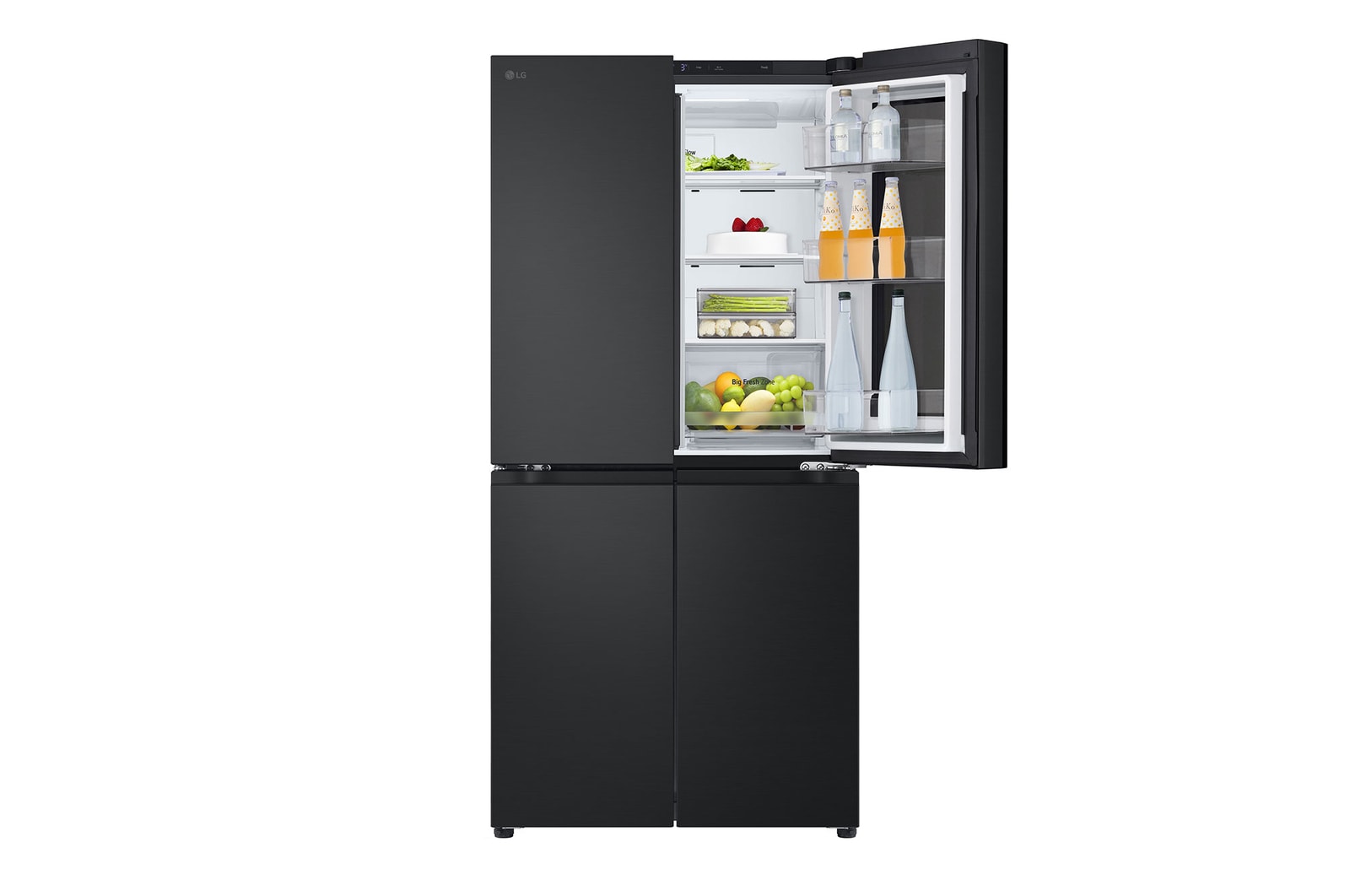 front top left open food