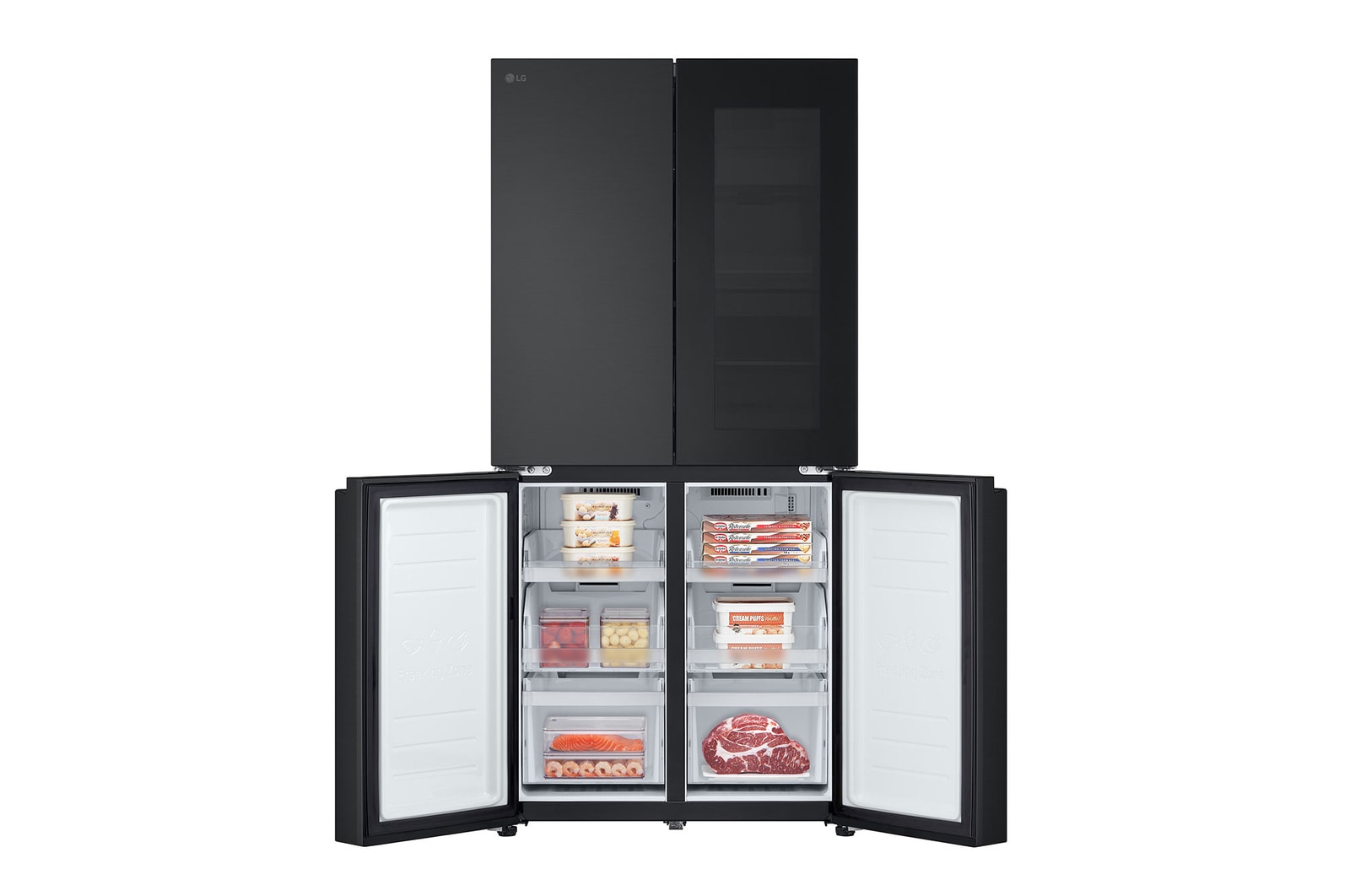 front bottom door food