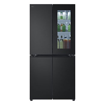 Vorderseite von SLIM FIT Multi-Door Kühlschrank mit InstaView® (E, 530L, 178,7 cm hoch) mit Smart Inverter Compressor® & Total no Frost | GMV860EPDE