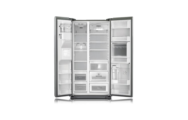 LG Side-by-Side-Kühlschrank mit, mehr Flexibilität und innovativen Frische-Features wie Fresh O Zone, GS5162PVLZ