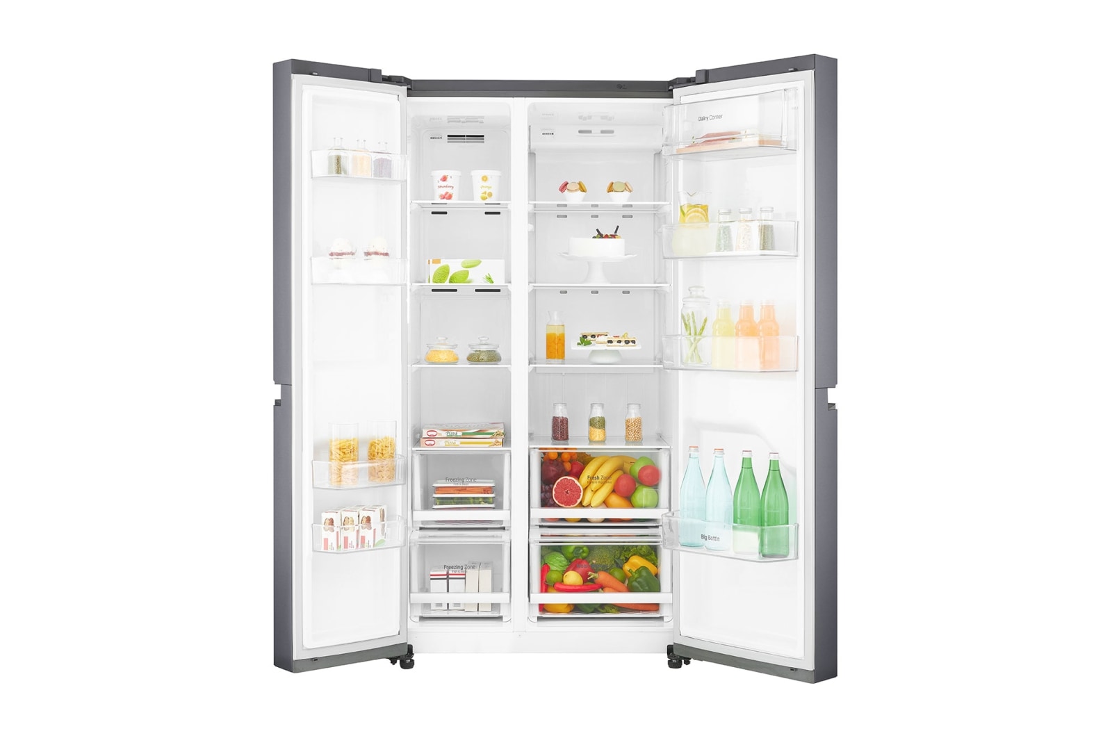 LG Side-by-Side mit 626 Litern Kapazität, GSB470BASZ
