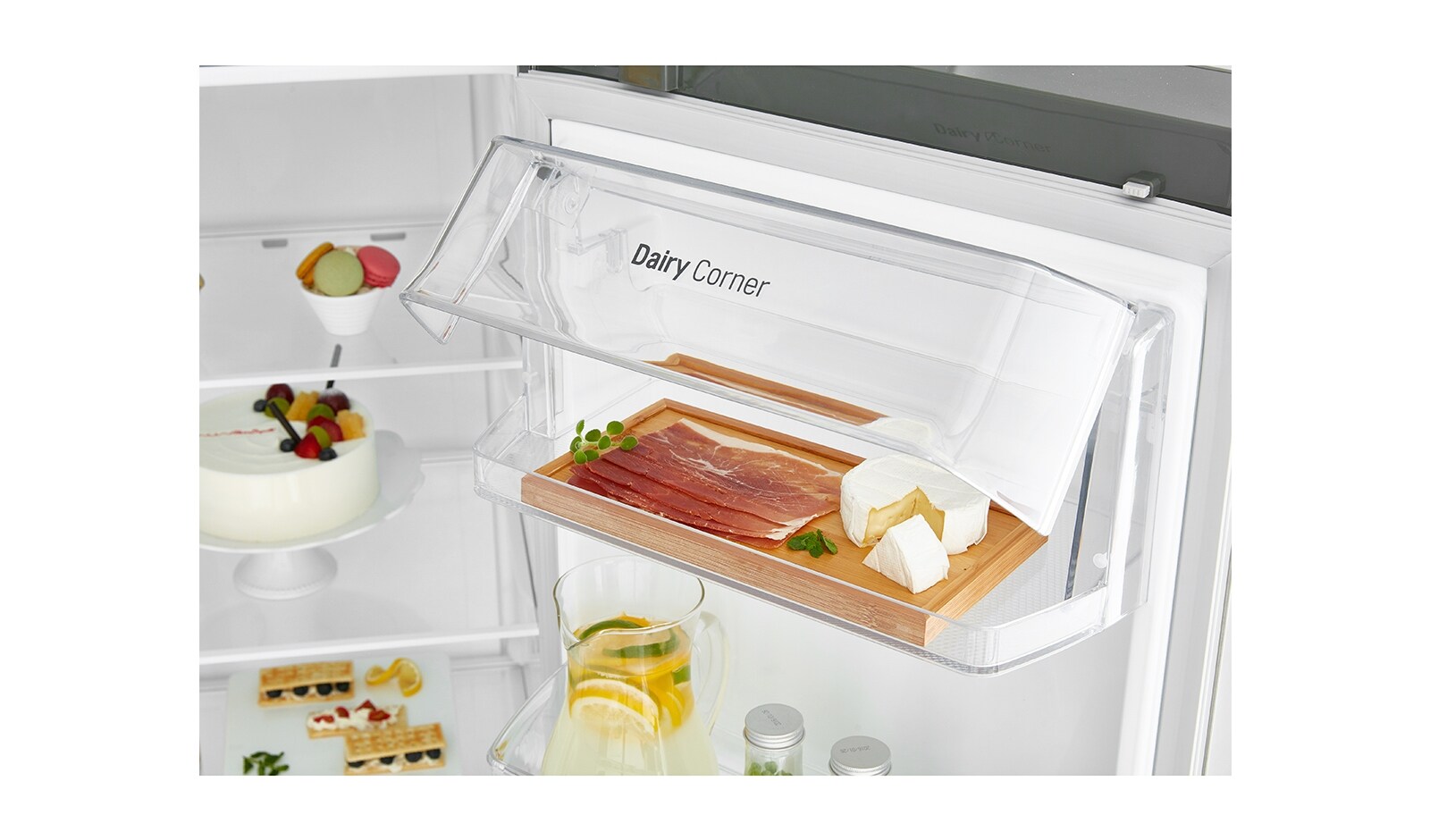 LG Side-by-Side mit 626 Litern Kapazität | Energieeffizienzklasse* F, GSB760PZXZ