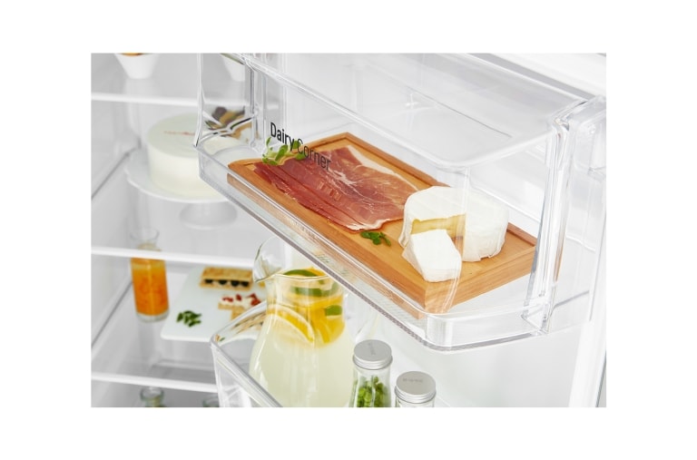 LG Side-by-Side mit 626 Litern Kapazität | Energieeffizienzklasse* F, GSB760PZXZ