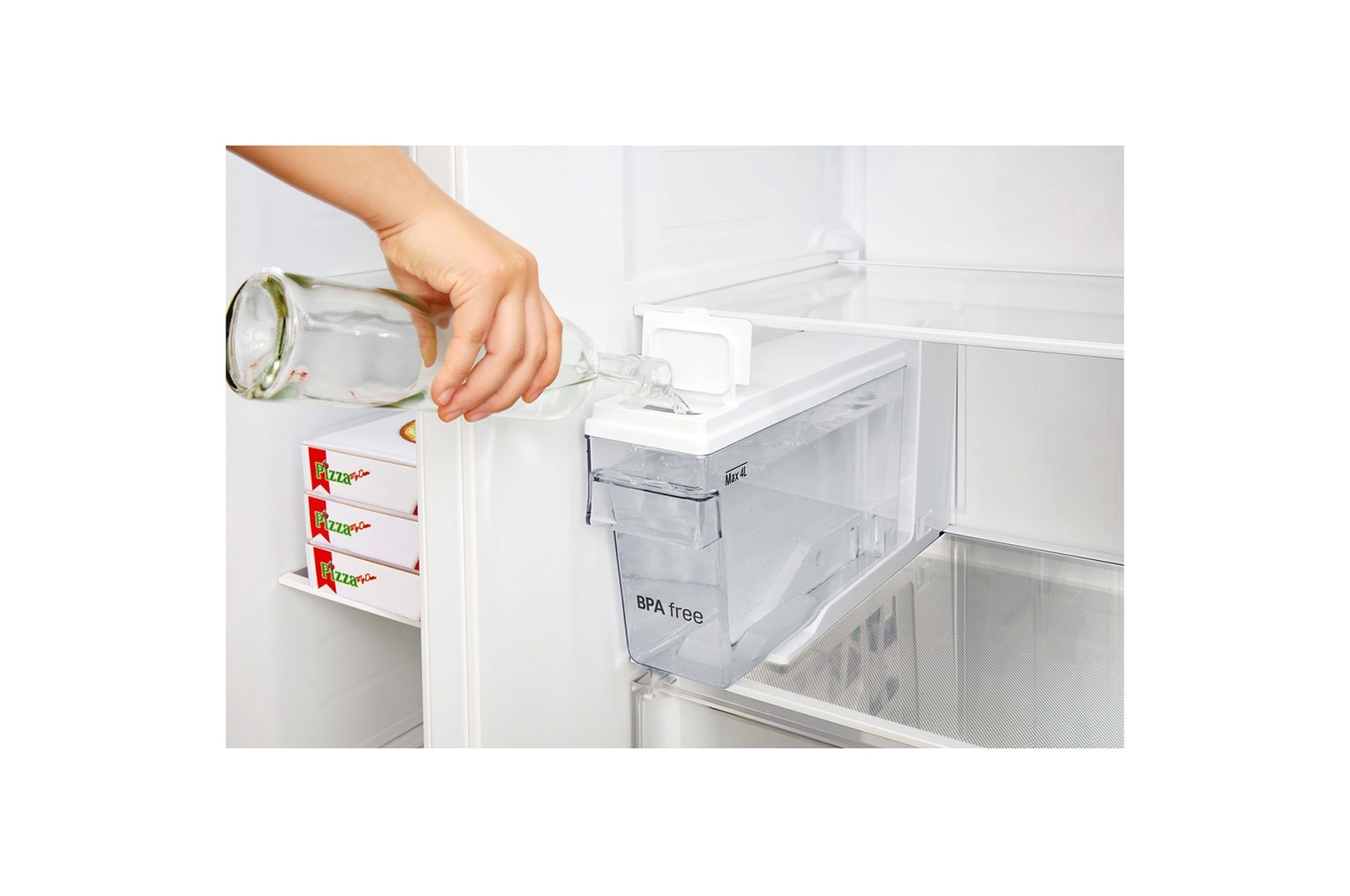 LG Side-by-Side mit Door-in-Door® |  Eis-, Crushed Ice- und Wasserspender  | 625 Liter Kapazität | Energieeffizienzklasse E | Interner Wassertank 4L | Grau | GSJ471DIDZ, GSJ471DIDZ