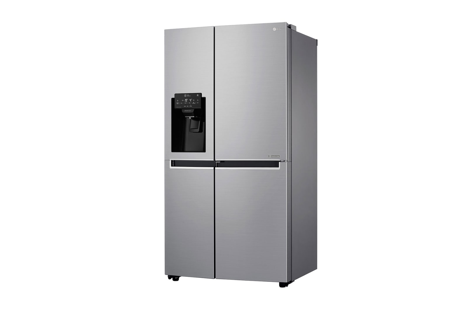 LG Side-by-Side mit Door-in-Door® |  Eis-, Crushed Ice- und Wasserspender  | 625 Liter Kapazität | Energieeffizienzklasse E | Interner Wassertank 4L | Grau | GSJ471DIDZ, GSJ471DIDZ