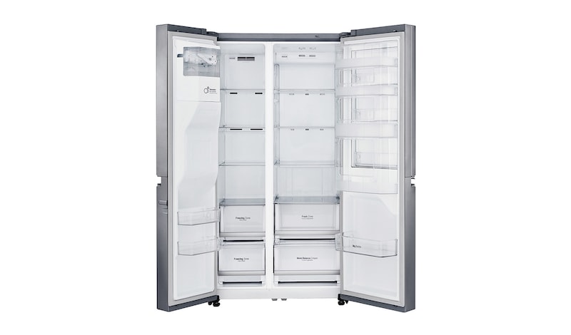 LG Side-by-Side mit Festwasseranschluss und Door-in-Door™, GSJ760PZUZ