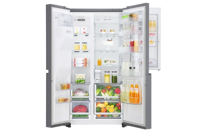 LG Side-by-Side mit Door-in-Door™ und Total No Frost, GSJ761PZUZ