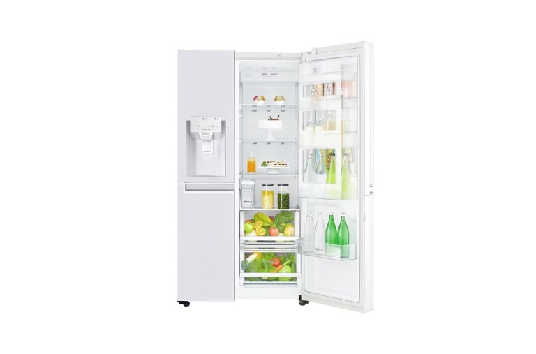 LG Side-by-Side ohne Festwasseranschluss und Door-in-Door™, GSJ761SWXZ