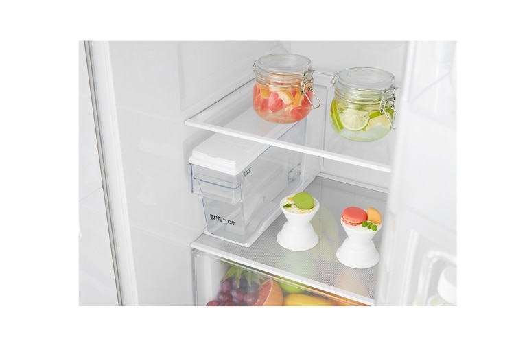 LG Side-by-Side ohne Festwasseranschluss und Door-in-Door™, GSJ761SWXZ