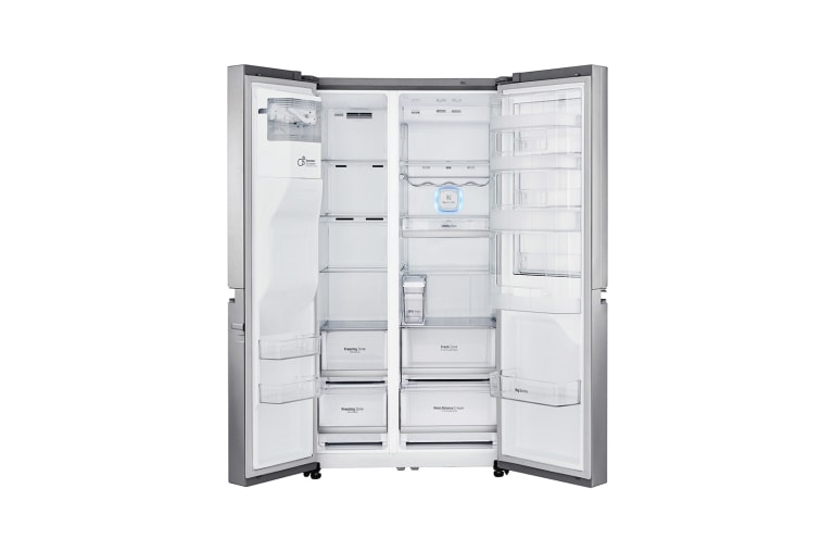 LG Side-by-Side mit Door-in-Door™ und Pure N Fresh | Energieeffizienzklasse* F, GSJ961NEBZ