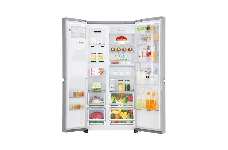 LG Side-by-Side mit Door-in-Door™ und Pure N Fresh | Energieeffizienzklasse* F, GSJ961NEBZ