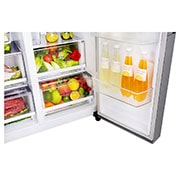LG Side-by-Side Kühlschrank (F, 625L, 179cm hoch) mit Eis-, Crushed Ice- und Wasserspender & internem Wassertank | GSL481PZXZ, GSL481PZXZ