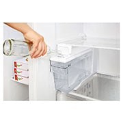 LG Side-by-Side Kühlschrank (F, 625L, 179cm hoch) mit Eis-, Crushed Ice- und Wasserspender & internem Wassertank | GSL481PZXZ, GSL481PZXZ