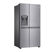 LG Side-by-Side Kühlschrank (F, 625L, 179cm hoch) mit Eis-, Crushed Ice- und Wasserspender & internem Wassertank | GSL481PZXZ, GSL481PZXZ