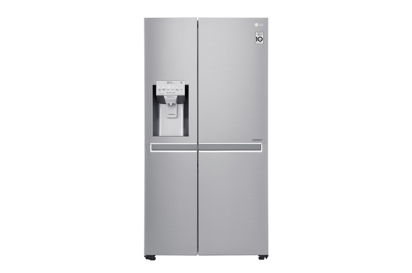 LG Side-by-Side mit Eis-, Crushed Ice- und Wasserspender | Total No Frost | Energieeffizienzklasse* A+++, GSL961NEBF