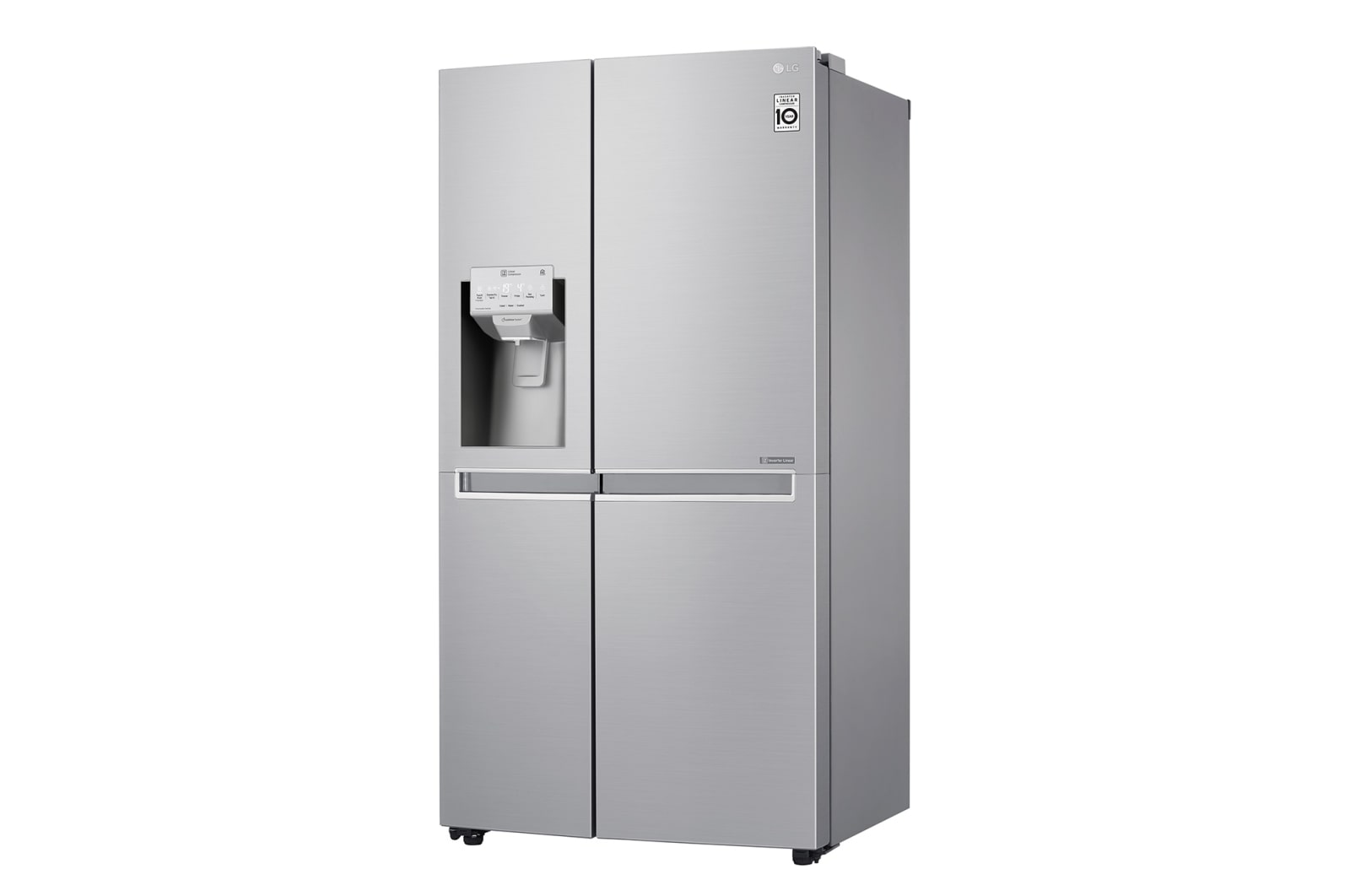 LG Side-by-Side mit Eis-, Crushed Ice- und Wasserspender | Total No Frost | Energieeffizienzklasse* A+++, GSL961NEBF