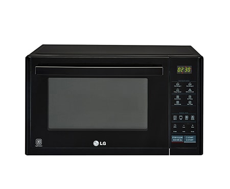 LG Lichtwellenofen mit Carbon Heizelement, Heißluft und 26 Programmen, MJ3294BAB