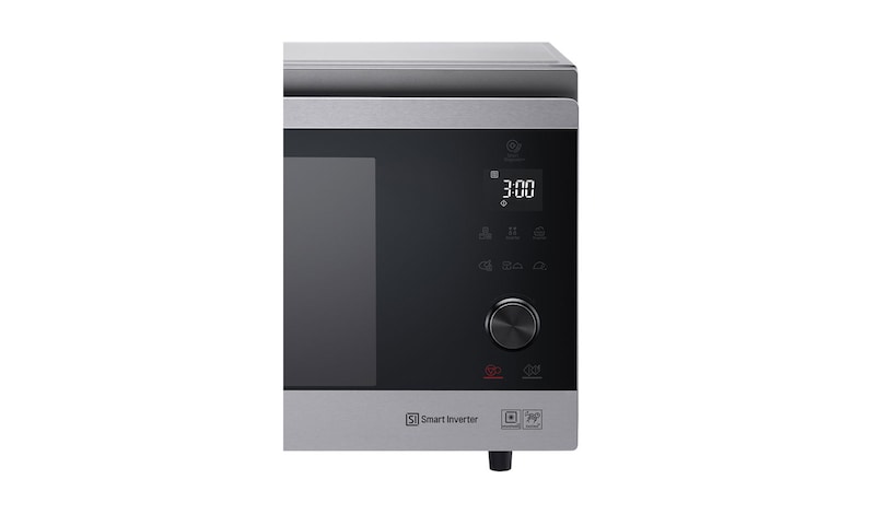 LG Heißluft-Mikrowelle Edelstahl (39L, 1350 Watt) mit Heißluftfunktion, Quarzgrill & EasyClean | MJ3965ACS, MJ3965ACS