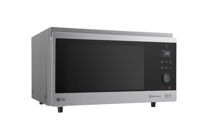 LG Heißluft-Mikrowelle Edelstahl (39L, 1350 Watt) mit Heißluftfunktion, Quarzgrill & EasyClean | MJ3965ACS, MJ3965ACS
