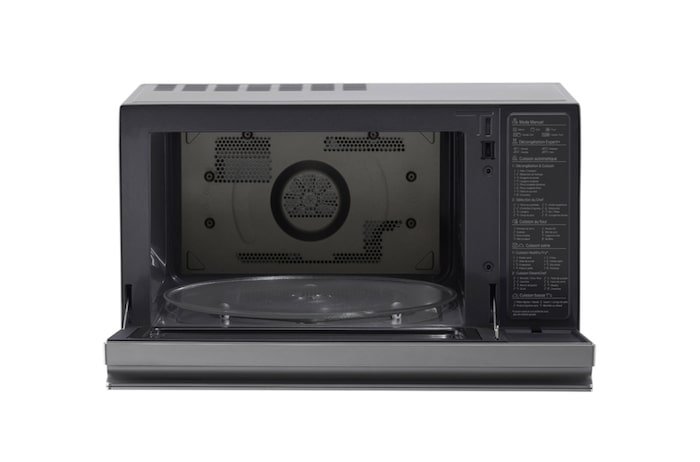 LG Heißluft-Mikrowelle Edelstahl (39L, 1350 Watt) mit Heißluftfunktion, Quarzgrill & EasyClean | MJ3965ACS, MJ3965ACS
