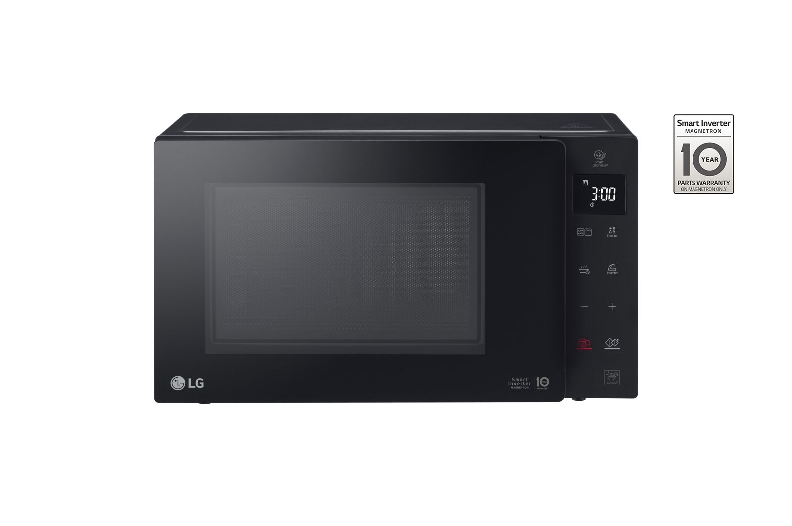 LG Grill-Mikrowelle mit Smart Inverter- & I-Wave Technologie | 23 Liter Kapazität | Easy Clean™-Beschichtung, MH6336GIB