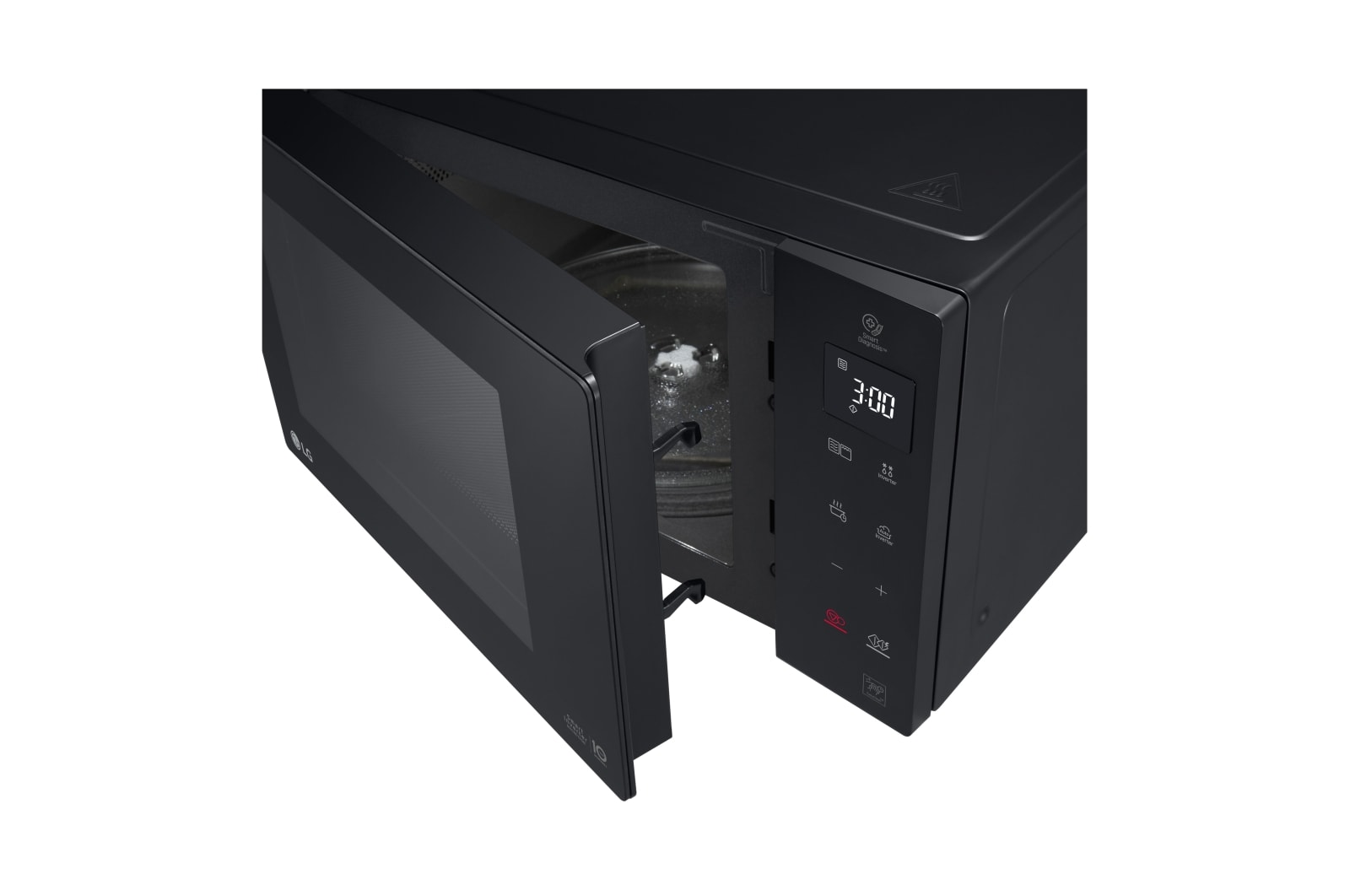 LG Grill-Mikrowelle mit Smart Inverter- & I-Wave Technologie | 23 Liter Kapazität | Easy Clean™-Beschichtung, MH6336GIB