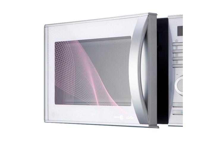 LG Mikrowelle mit Quarzgrill, 23 Litern Kapazität und Eco-On-Energiesparmodus, MH6383BAJ