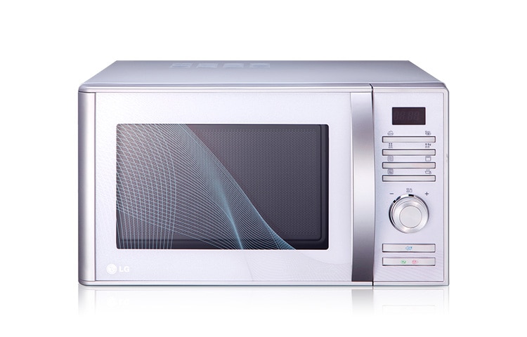 LG Mikrowelle mit Quarzgrill, 23 Litern Kapazität und Eco-On-Energiesparmodus, MH6383BAJ