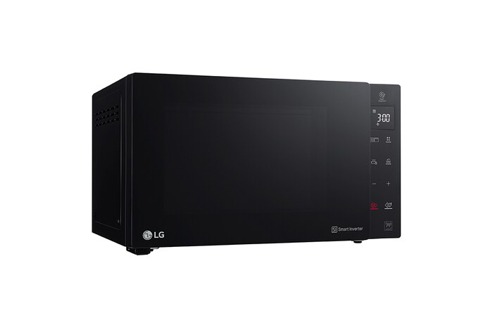 LG Mikrowelle Schwarz (25 L, 1000 Watt) mit Quarzgrill, Smart Inverter Technologie & EasyClean | MH6535GIS, MH6535GIS