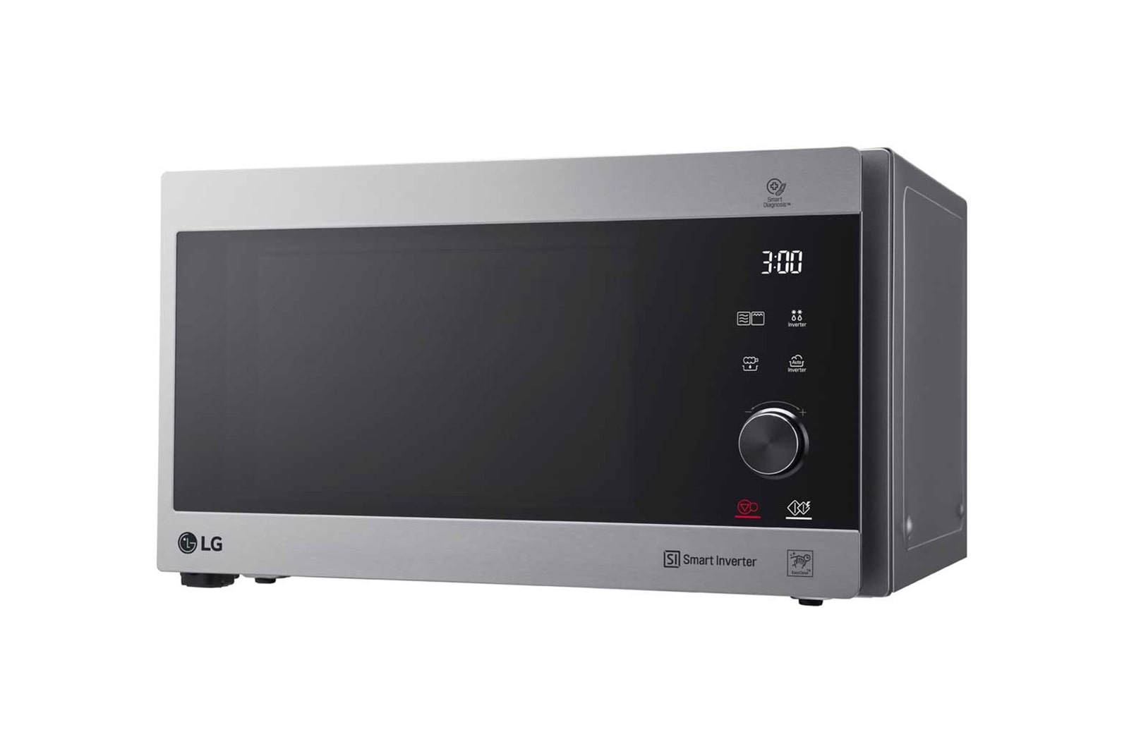 LG Mikrowelle (25 L, 1000 Watt) mit Smart Inverter, I-Wave Technologie & Quarzgrill | MH6565CPS, MH6565CPS