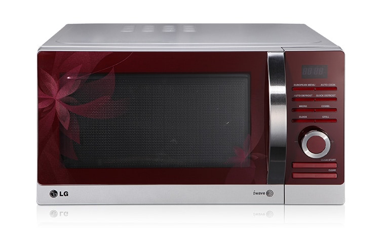 LG Mikrowelle mit Quarzgrill, 28 Litern Kapazität und 16 Automatikprogrammen, MH6883AAF