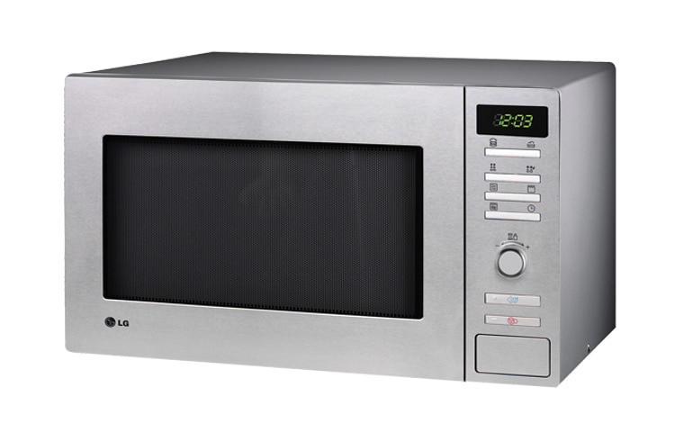 LG Solo-Mikrowelle mit Intellowave System und Edelstahl-Front, MS1987KIT