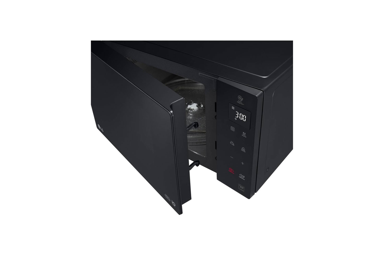 LG Solo-Mikrowelle mit Smart Inverter Technologie und 25 Litern Kapazität, MS2535GIB