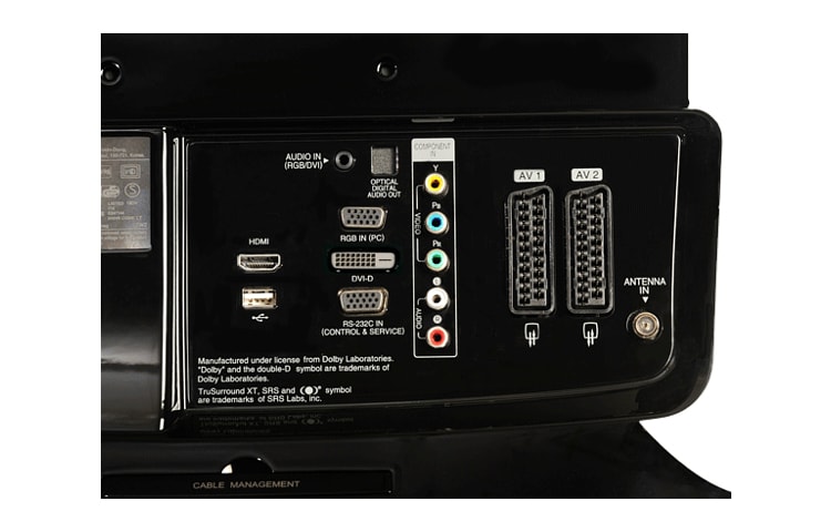 LG 58,42 cm (23“) Full HD Monitor TV mit DVB-T-PAL/ SECAM Kabel Hybridtuner, Videotext und EPG, M237WDP