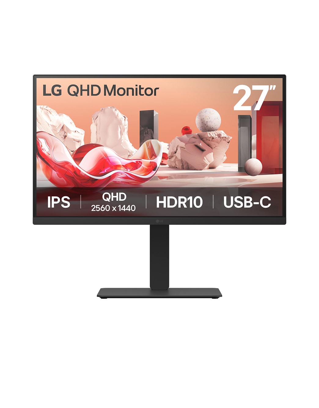 27-Zoll-QHD-IPS-Monitor mit USB-C mit Daisy Chain - 27BA75QB-B | LG DE