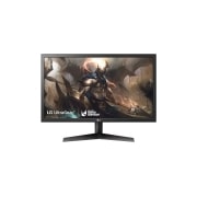 LG 23,6" UltraGear FHD Monitor mit Radeon FreeSync™ und Dynamic Action Sync, 24GL600F-B