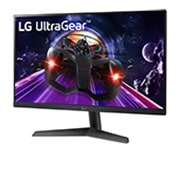 LG UltraGear™-Gaming-Monitor mit IPS mit Full HD und 1 ms Reaktionszeit (GtG) und 23,8 Zoll, 24GN60R-B
