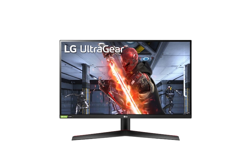 LG 27 Zoll UltraGear™ Gaming Monitor mit IPS 1ms und Full HD-Auflösung, 27GN600-B
