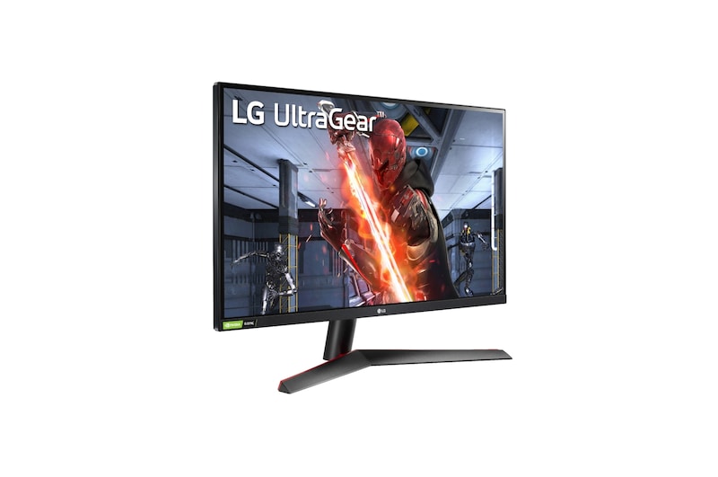 LG 27 Zoll UltraGear™ Gaming Monitor mit IPS 1ms und Full HD-Auflösung, 27GN600-B
